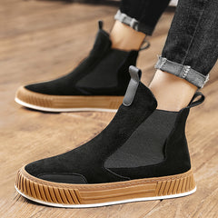 Men's High Top Plus Fleece Warm Martin Boots