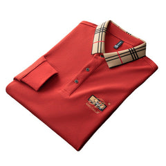 Men's Stylish Casual Lapel Cotton Polo