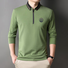2022 Embroidered Business Lapel POLO Shirt