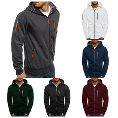 Plus Size Sports Leisure Zipper Cardigan Jacket