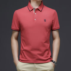 Men's New Loose Plus Size Polo Shirt