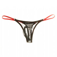 Color Block Men's Mesh Thong