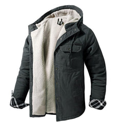 Men's Casual Hooded Loose Plus Size Cotton Clothing