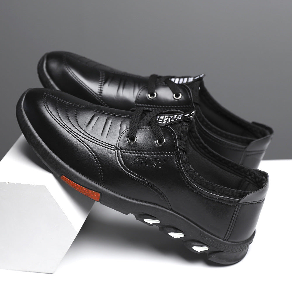 Autumn New Soft Bottom Comfortable Non-slip Leather Shoes