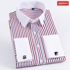 French cufflinks business shirt