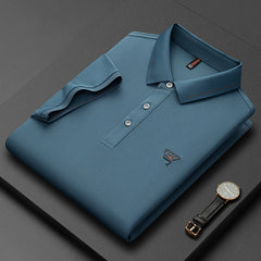 2023 New Men's High Quality Lapel Polo Shirt