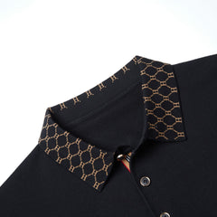2023 Men's New Business Embroidery Polo