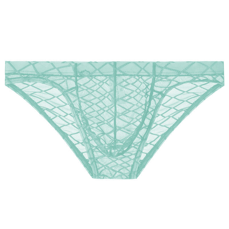 Men's Mesh Transparent Soft and Comfortable Briefs