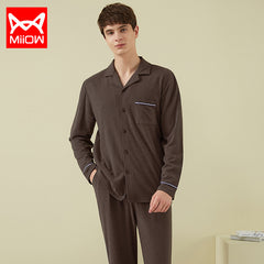 Men's Simple Velvet Pajamas