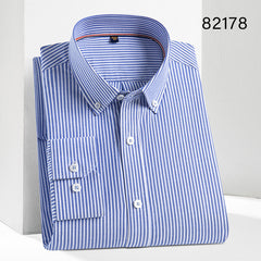 Men's Pure Cotton Non-iron Business Striped Shirt
