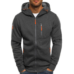 Plus Size Sports Leisure Zipper Cardigan Jacket