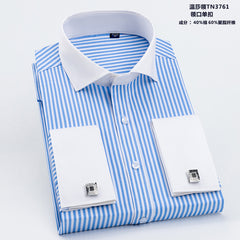 French cufflinks business shirt