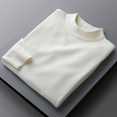 Winter Solid Color Half Turtleneck Sweater