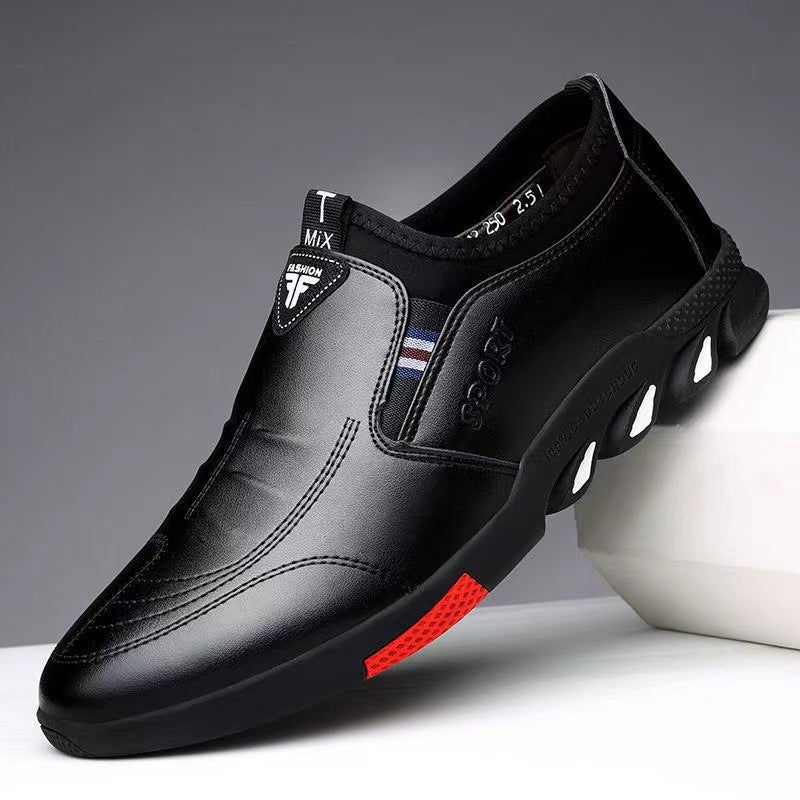 Autumn New Soft Bottom Comfortable Non-slip Leather Shoes