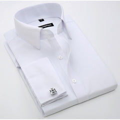 French cufflinks business shirt