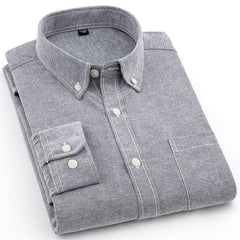 Pure cotton men's printed shirt
