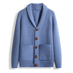 Men's Knitted Cardigan Sweater
