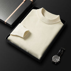 Men's Warm Embroidered Sweater