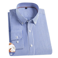 Men's Pure Cotton Non-iron Business Striped Shirt