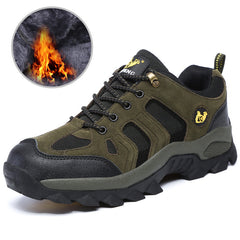 Men's Outdoor Fleece Warm Hiking Shoes