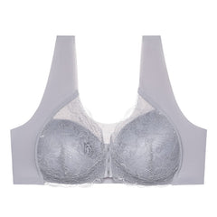 Unwired Plus Size Front Button Bra
