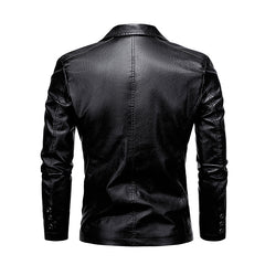 Men's 2022 Winter New Versatile Leather Jackets