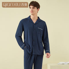 Men's Simple Velvet Pajamas