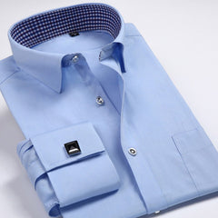 Loose plus size business shirt