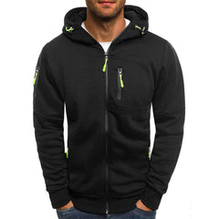 Plus Size Sports Leisure Zipper Cardigan Jacket