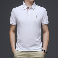 Men's New Loose Plus Size Polo Shirt