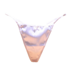 Luxurious Satin Sexy Oversized Thong