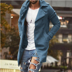 Men's Slim Fit Plus Size Windbreaker Casual Jacket