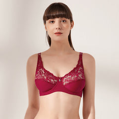 Ultra Thin Push Up Sexy Lace Bra