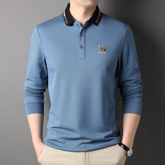 Men's Casual Business Polo Shirt