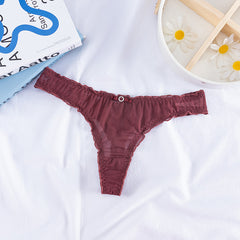 Lace Sexy Light See-through Thong