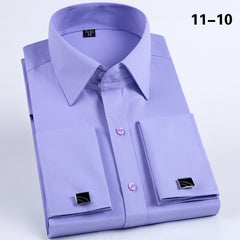 French cufflinks business shirt