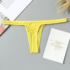 Ice Silk Transparent Sexy Thong