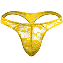 Men's Lace Sexy Sheer Thong