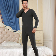 Men's Velvet Seamless Thermal Underwear Set of 2