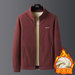 Men's Winter Lamb Fleece Jacket