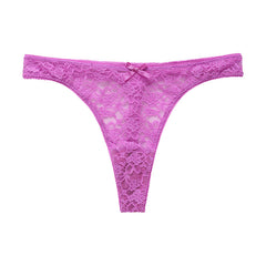 Men's Embroidered Sexy Lace Thong