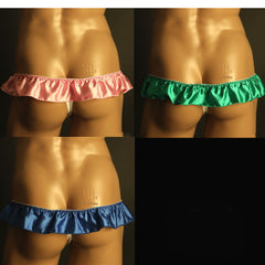 Men's Satin Sexy Thong