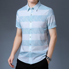Printed Trendy Striped Shirt