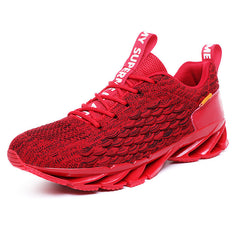 Fish Scale Fly Woven Mesh Plus Size Men's Shoes