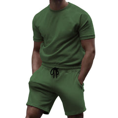 Men's Short Sleeve Sports Leisure Fitness Suit