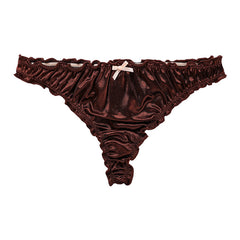 Satin Sexy Comfort Thong