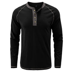 Men's Long Sleeve Round Neck T-shirt