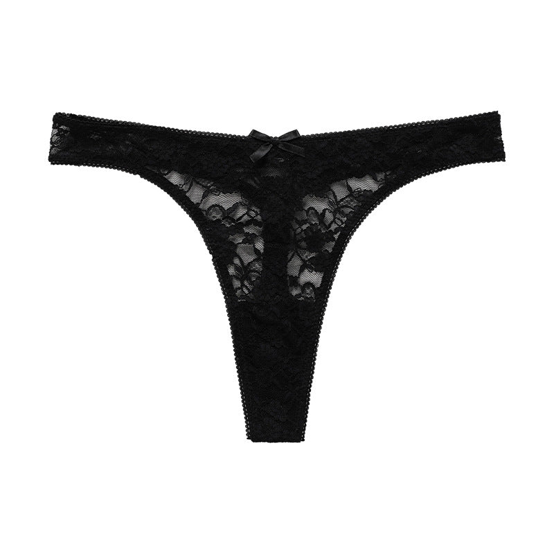 Men's Embroidered Sexy Lace Thong