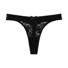 Men's Embroidered Sexy Lace Thong