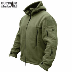 Men's Outdoor Cold Protection Hooded Jacket